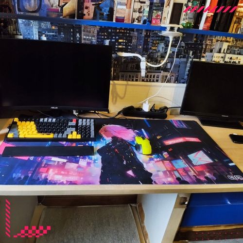 PODKŁADKA POD MYSZ GAMINGOWA Dwa Światy 100x50 TILT XL Dla gracza na Arena.pl