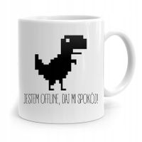 Kubek Informatyka Programisty Jestem Offline Z Nadrukiem Ze Zdjęciem