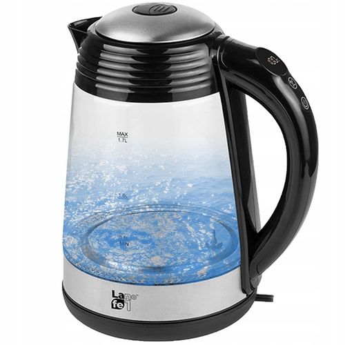 CZAJNIK ELEKTRYCZNY BEZPRZEWODOWY 1,7l 2200W SZKLANY LED REGULACJA na Arena.pl