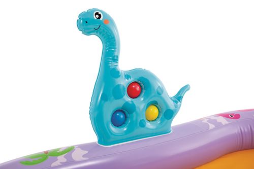 Basen dmuchany dla dzieci wodny plac  201x157x69 cm zjeżdżalnia fontanna na Arena.pl