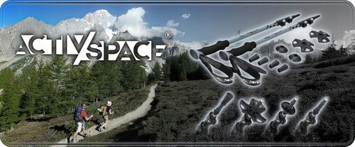 SOLIDNE KIJE TREKKINGOWE KIJKI NORDIC WALKING REGULOWANE DO CHODZENIA PRO na Arena.pl