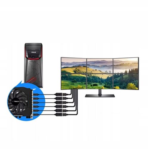 KABEL DISPLAY PORT DO HDMI 2.0 DP ADAPTER PRZEJŚCIÓWKA 4K/60Hz 1,8M PAWONIK na Arena.pl