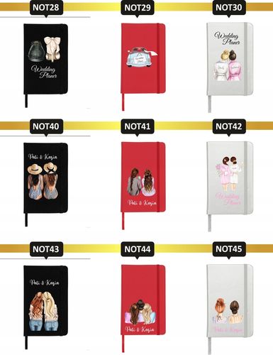 Notatnik notes A5 dla mechanika z nadrukiem UV prezent notes na Arena.pl