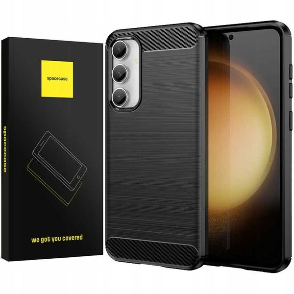 Spacecase Carbon Galaxy S23 Fe Black zdjęcie 1