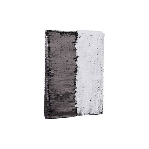 Notes A5 z okładką z dwukolorowymi cekinami do sublimacji - czarny na Arena.pl