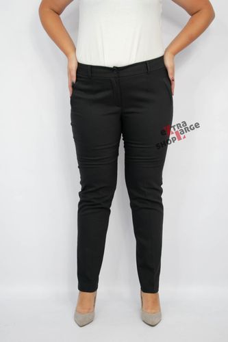 Spodnie Sigma long czarne plus size na Arena.pl