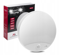Maclean MCE357 W lampa LED z czujnikiem ruchu PIR 10W IP44 4000K