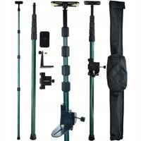 TYCZKA TELESKOPOWA STATYW ROZPOROWY KOLUMNA DO LASERA POZIOMICY 320CM