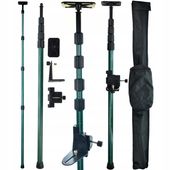 TYCZKA TELESKOPOWA STATYW ROZPOROWY KOLUMNA DO LASERA POZIOMICY 320CM