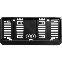 RAMKA POD TABLICĘ REJESTRACYJNĄ 305X114 CZARNA