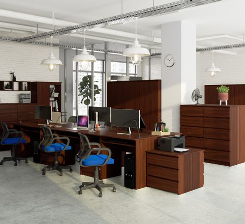 BIURKO CLP 135 cm WENGE WOLNOSTOJĄCE na Arena.pl