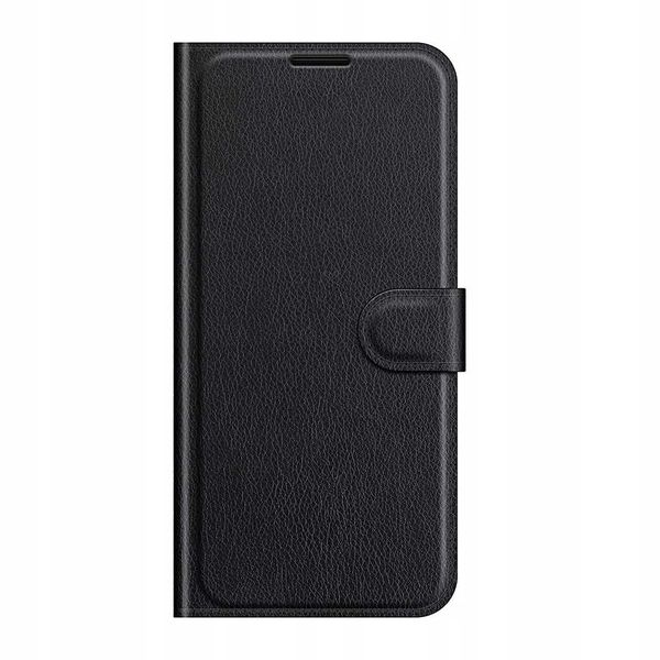 Litchi Oppo Reno 5 Lite Czarny zdjęcie 4