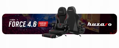 Fotel gamingowy Huzaro Force 4.6 Carbon na Arena.pl