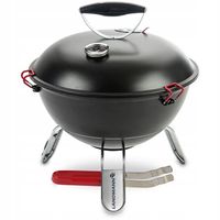 Przenośny kulisty Grill Węglowy Landmann Czarny Mobilny