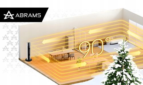 Termowentylator Farelka Kolumnowy Ceramiczny Energooszczędny 2000W na Arena.pl