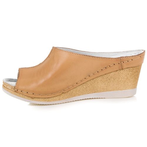 Skórzane Klapki r.39 na Arena.pl