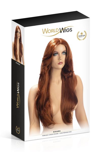 Perruque Rihana Longue Rousse zdjęcie 2