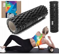 WAŁEK DO MASAŻU PLECÓW NÓG ROLER DO MASAŻU ROLOWANIA ROLLER MASAŻER 45cm