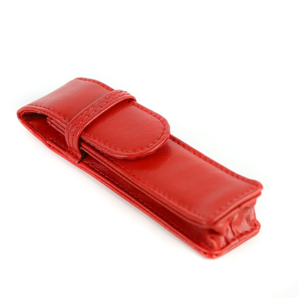 318 ETUI 2-KOMOROWE - CZERWONE KEMER zdjęcie 1