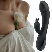 wibrator królik elektrostymulacja 19cm 15 trybów