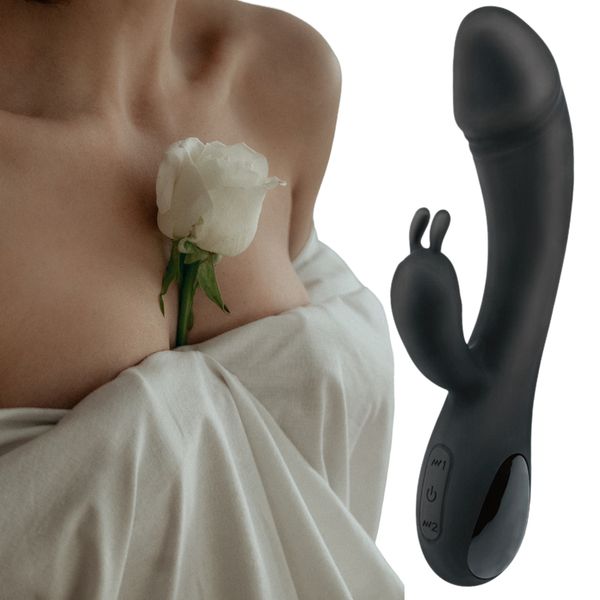 Wibrator Królik Elektrostymulacja 19Cm 15 Trybów zdjęcie 1