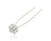 Szpilki do włosów kokówki z kryształkami 5 sztuk