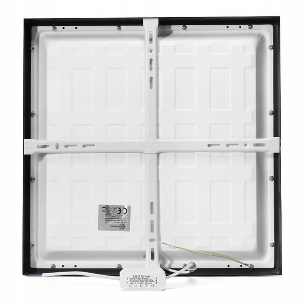 Panel LED 36W NATYNKOWY czarny 40x40cm Plafon zdjęcie 3