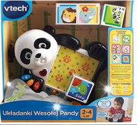 VTech Układanki Wesołej Pandy Interaktywna Panda PL Układanka 61242