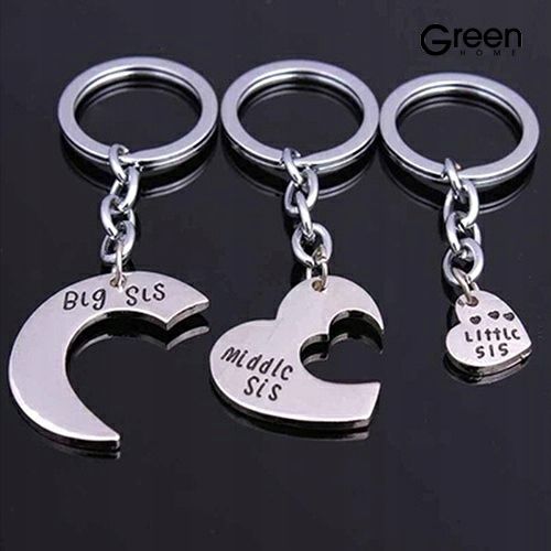 Brelok Trio Sisters Triangle Serce Przyjaciółki zdjęcie 13