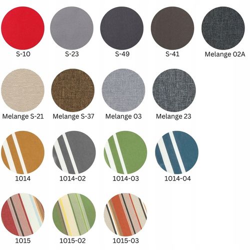 Poduszka na leżak JAIPUR GREY Melange S-02A na Arena.pl