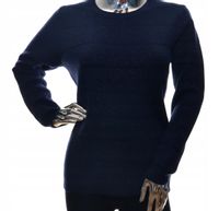 Stylowy damski sweter z błyszczącą nitką L / XL