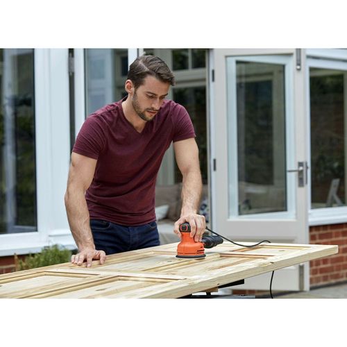 Szlifierka oscylacyjna Black & Decker BEW210 230 W 125 mm na Arena.pl