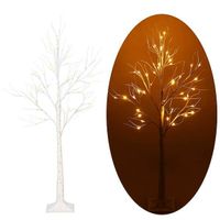 Świecące drzewko 210 cm brzoza 144 Led drzewko świąteczne