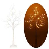 Świecące drzewko 210 cm brzoza 144 Led drzewko świąteczne