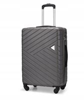Walizka Średnia Podróżna Na Kółkach Na Bagaż PUCCINI Antracyt