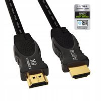 CERTYFIKOWANY KABEL PRZEWÓD HDMI 2.1 PREMIUM eARC ZŁOTO 8K 4K/120Hz Agog 3m