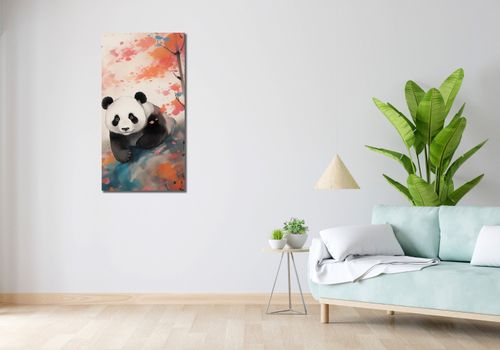 Obraz 50x100cm Panda wśród Klonów na Arena.pl