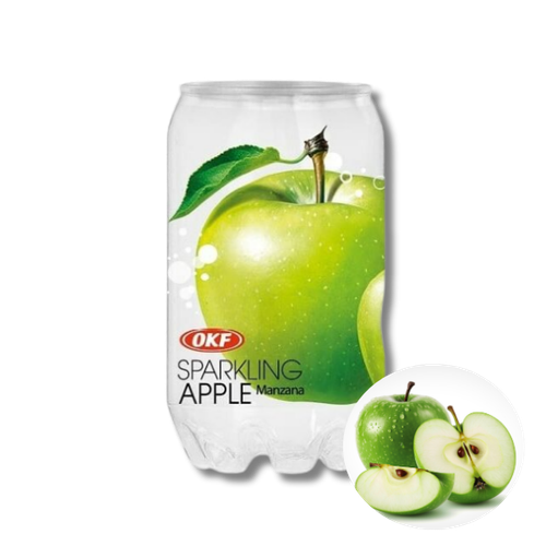 OKF Sparkling Green Apple koreański napój gazowany zielone jabłko 350ml na Arena.pl