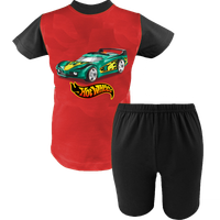 Krótka Piżama dziecięca Hot Wheels