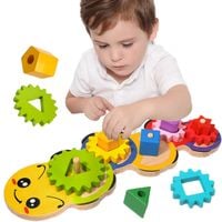 gra zręcznościowa logiczna sorter nakładanka gąsienica jh-0098