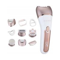 Depilator Beautifly Beauty Silk Akumulatorowy Pęsety 4 Nakładki Biała