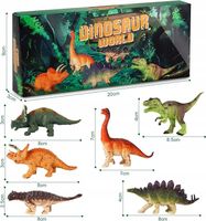 Mini Figurki Dinozaurów Zabawki Sanlebi