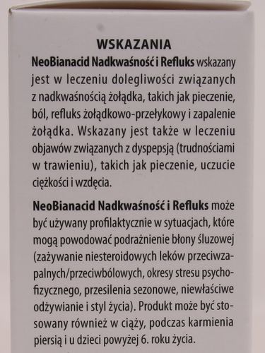 Neo Bianacid - Aboca - 14 tabl na Arena.pl