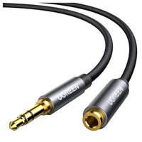 Przedłużacz audio AUX jack UGREEN AV118 3,5 mm 5m (czarny)