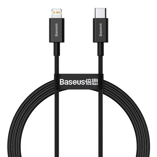 Baseus kabel Superior Series Lightning PD 20W 1m czarny zdjęcie 1