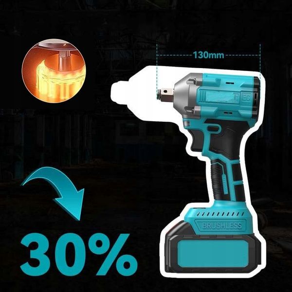 Wkrętarka Udarowa 21V 4000mAh z LED i Automatycznym Stopem zdjęcie 5