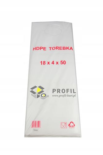 TOREBKI FOLIOWE HDPE 18/4x50 (26x50) A'800 6 um na Arena.pl