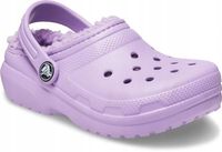 Dziecięce Ocieplane Buty Klapki Chodaki Crocs Classic Lined Clog 27-28