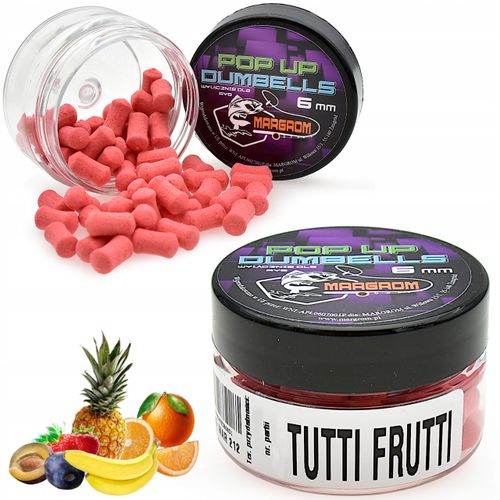 Dumbells POP UP 6 mm Margrom TUTTI FRUTTI przynęta Method Feeder na Arena.pl