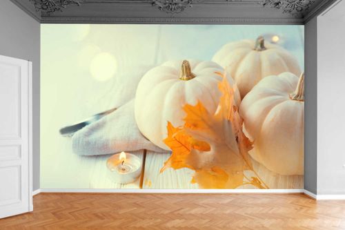 Fototapeta DESKI DYNIA ŚWIECE LIŚCIE 370x250 na Arena.pl